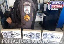 Pasta base de cocaína, com homenagem a traficante mexicano, é apreendida em Cardoso Moreira