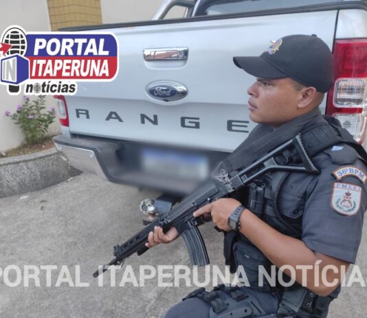 Ford Ranger roubada é apreendida em São João do Paraíso