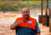 Defesa Civil de Laje do Muriaé informou sobre situação após as chuvas