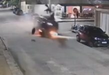 Grave acidente mata motociclista na Praia do Morro, em Guarapari