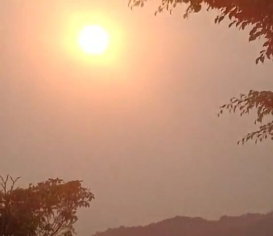Nuvem de fumaça invade o estado do Rio de Janeiro
