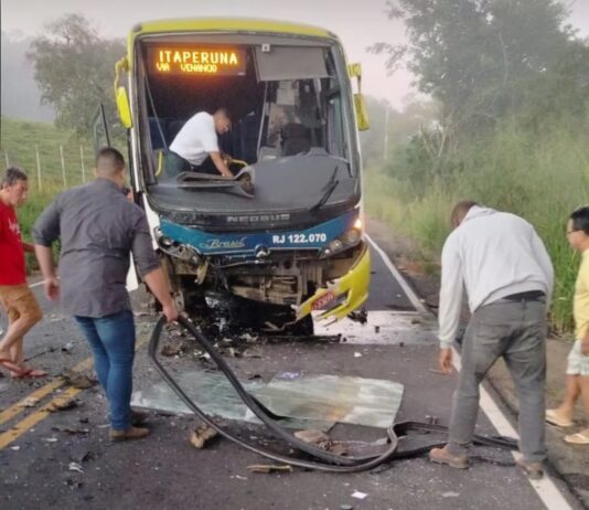 Acidente fatal em Itaperuna deixa um morto e três feridos gravemente