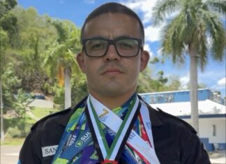 Sargento Santos do 29º BPM foi Campeão Mundial de Jiu-Jitsu em Abu Dhabi