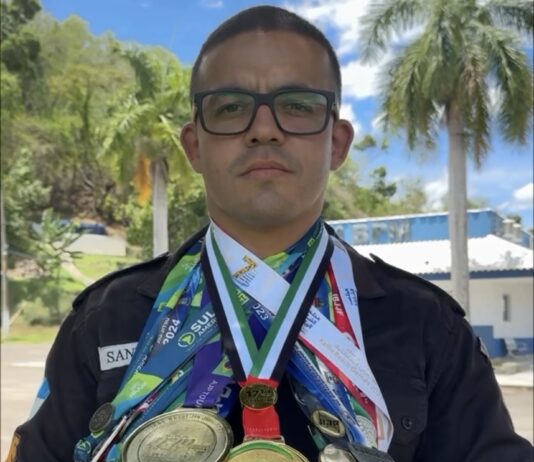 Sargento Santos do 29º BPM foi Campeão Mundial de Jiu-Jitsu em Abu Dhabi