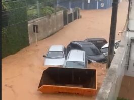 Chuva forte deixa Itaperuna submersa nesta segunda-feira (02/02)