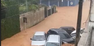 Chuva forte deixa Itaperuna submersa nesta segunda-feira (02/02)