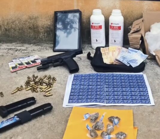 29º Batalhão prende importante liderança do tráfico de drogas em Itaperuna