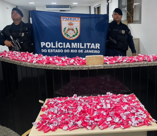 Ação do 29º BPM intercepta mulher com grande quantidade de drogas na Rodoviária de Itaperuna