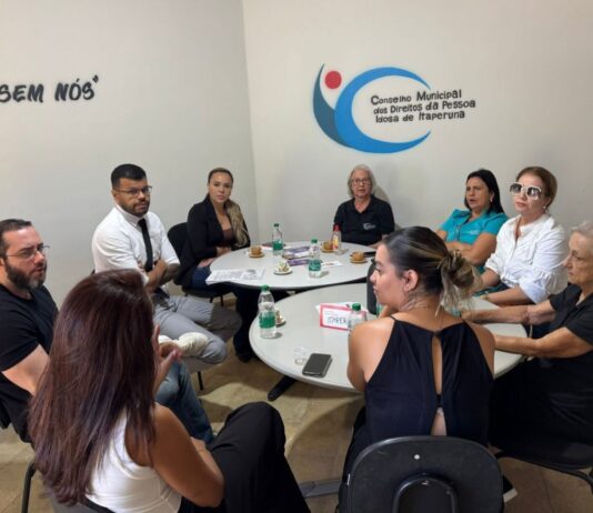Conselho Municipal da Pessoa Idosa de Itaperuna se reúne com Ministério Público para fortalecer políticas públicas