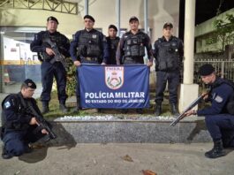 Ação conjunta entre PM e Guarda Municipal apreende 65 pinos de cocaína em Cardoso Moreira