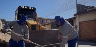 Prefeitura de Itaperuna realiza mutirão de limpeza e manutenção no Bairro Aeroporto