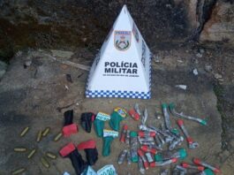 Operação do 29º BPM resulta na apreensão de drogas e munições em Laje do Muriaé
