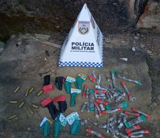 Operação do 29º BPM resulta na apreensão de drogas e munições em Laje do Muriaé