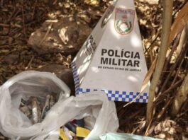 Operação do 29º BPM apreende drogas no Morro do Castelo após denúncia em Itaperuna