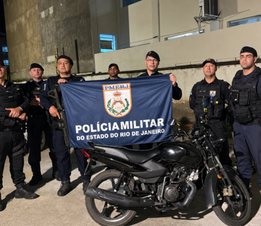 Polícia Militar recupera motocicleta furtada em Itaperuna; comprador é autuado por receptação