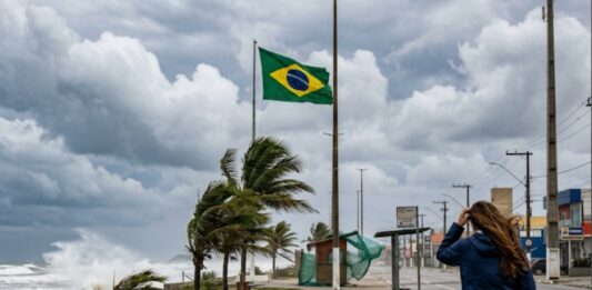 INMET emite alerta de ventos fortes de até 60 km/h no Norte e Noroeste do RJ nesta sexta-feira