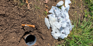PM apreende tonel com grande quantidade de drogas enterrado atrás de condomínio em Itaperuna